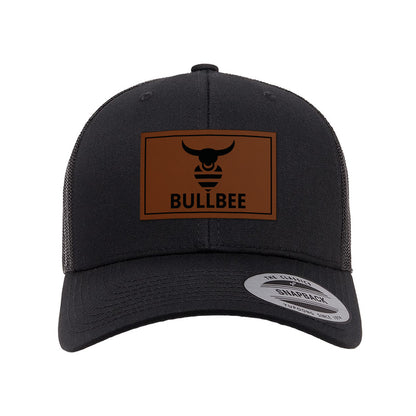 BULLBEE Tallow Leather Patch Hat