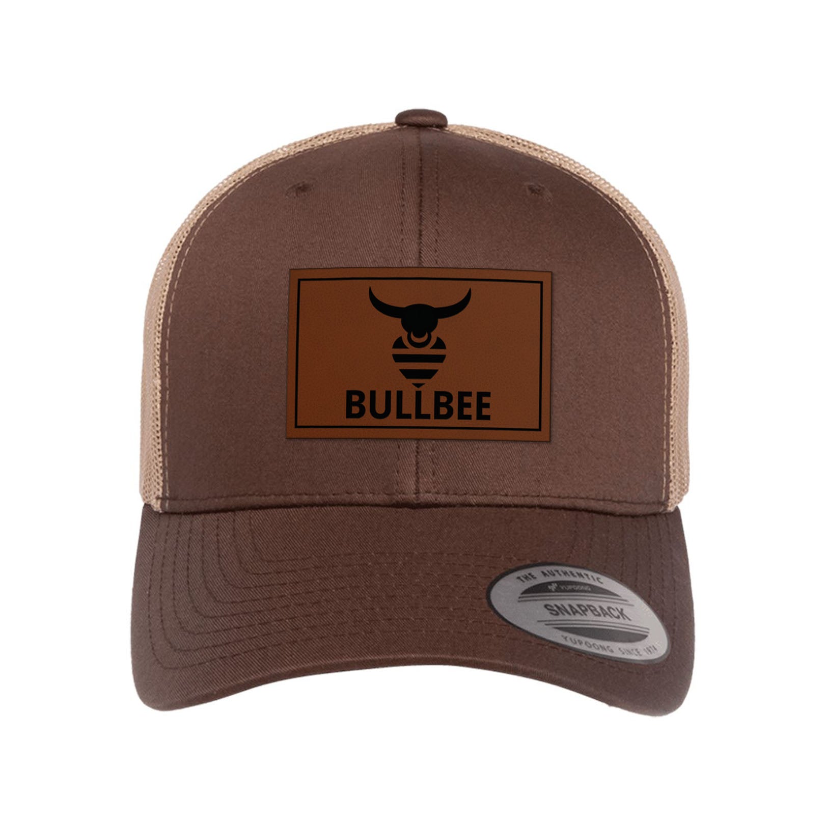 BULLBEE Tallow Leather Patch Hat