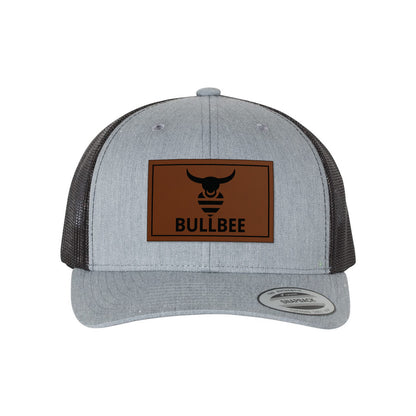 BULLBEE Tallow Leather Patch Hat